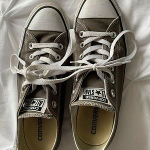 Women’s Gray Converse Sneakers